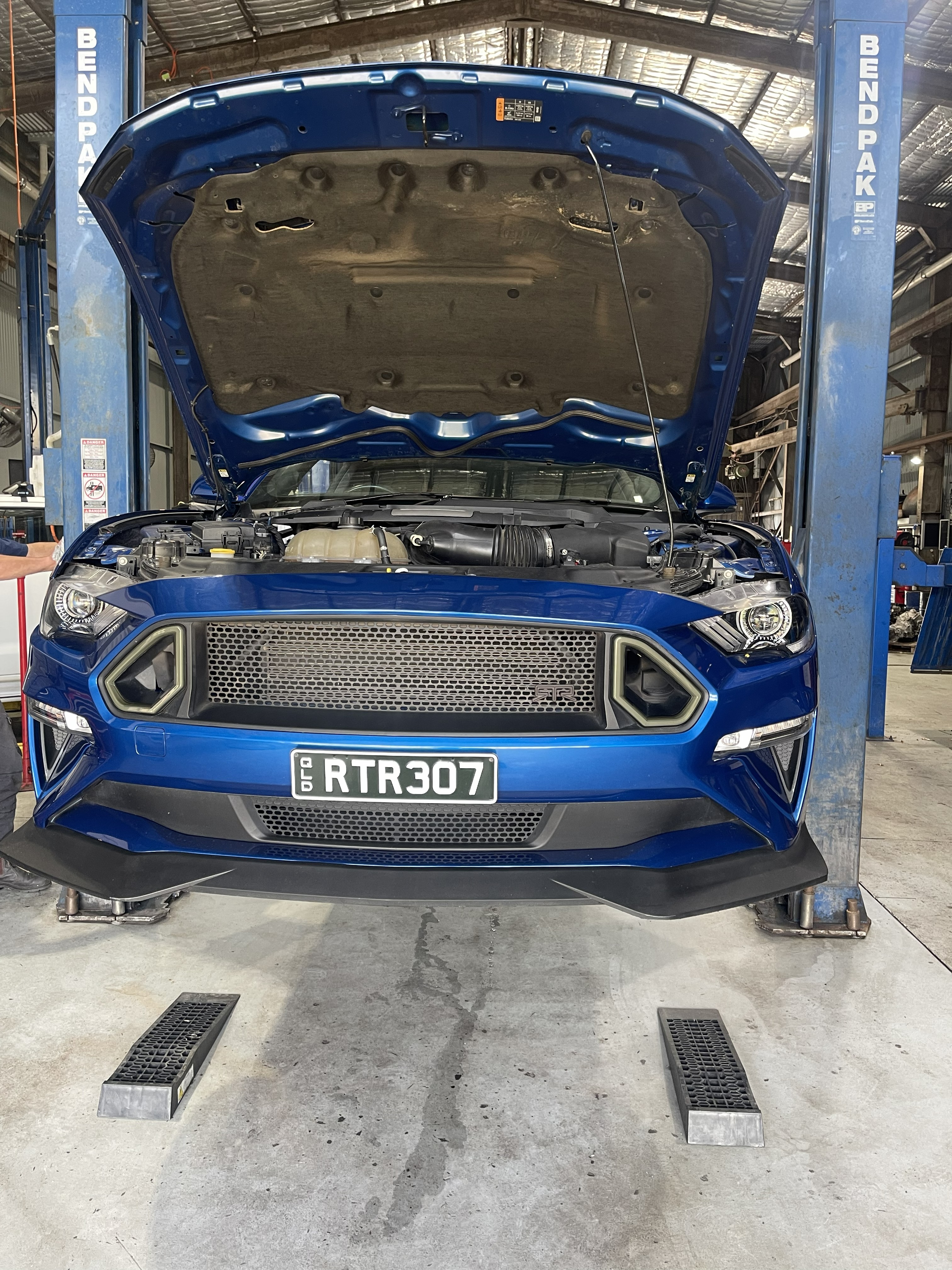 Diagnostic scan showing detected fault codes