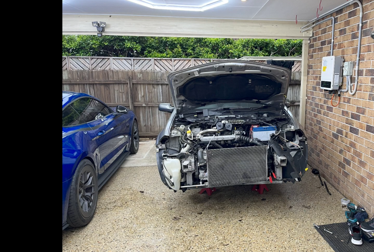 Live OBD data dashboard